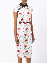 Thumbnail for your product : Olympia Le-Tan Marnie Psycho print dress