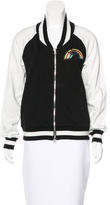 Thumbnail for your product : Pam & Gela Embroidered Track Jacket w/ Tags