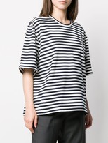 Thumbnail for your product : Junya Watanabe Cut Out Striped Tee