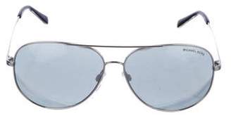 Michael Kors Mirror Aviator Sunglasses