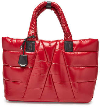 Moncler Powder Tote with Leather Details