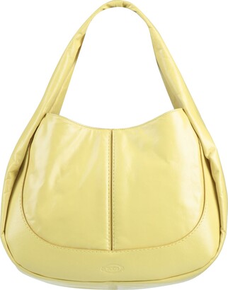 Tod's Yellow Leather Shoulder Bag – Michael's Consignment NYC