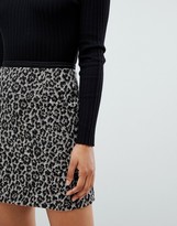 Thumbnail for your product : Morgan mini skirt in leopard