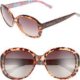 Thumbnail for your product : Lilly Pulitzer R) Magnolia 57mm Polarized Round Sunglasses