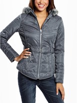 Thumbnail for your product : GUESS Graham Faux-Fur-Trim Puffer Jacket
