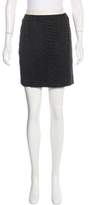 Thumbnail for your product : Sandro Textured Mini Skirt w/ Tags