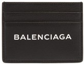 Thumbnail for your product : Balenciaga Logo Cardholder - Black White