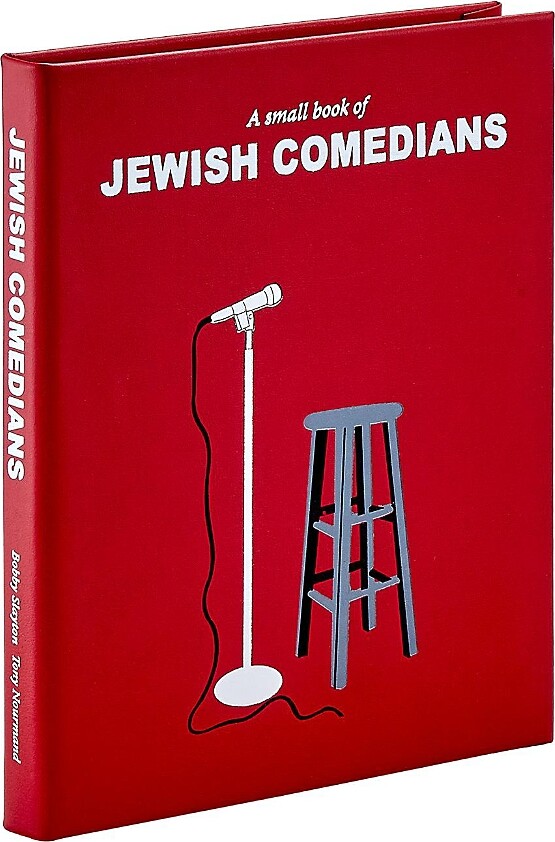 Graphic Image A Small Book of Jewish Comedians Leather Bound Book