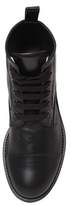 Thumbnail for your product : Ann Demeulemeester 20mm Leather Combat Boots