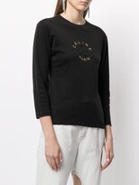 Thumbnail for your product : Céline Pre-Owned pre-owned logo embroidered long-sleeved T-shirt