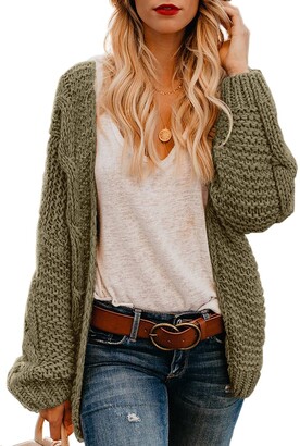 olive knitwear