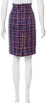 Thumbnail for your product : Erdem Tweed Knee-Length Skirt