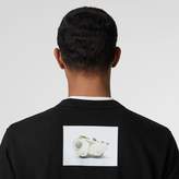 Thumbnail for your product : Burberry Deer Print Cotton Sweatshirt
