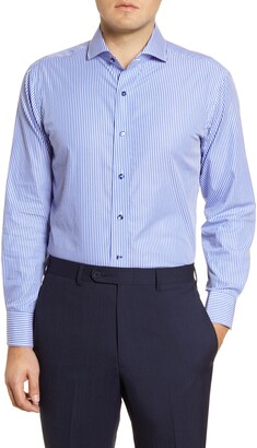 lorenzo uomo trim fit dress shirt