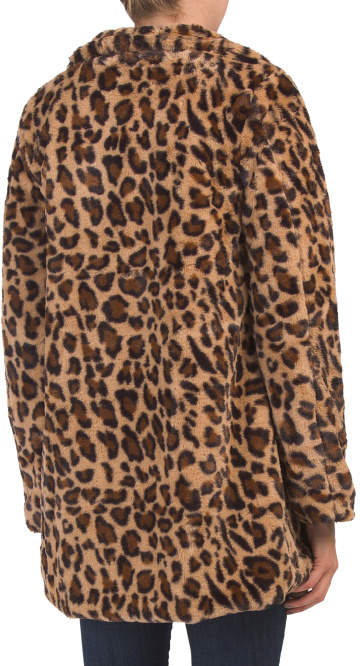rachel roy leopard coat