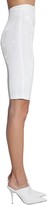 Thumbnail for your product : 16Arlington Fitted High Waist Moire Cycling Shorts