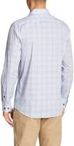 Thumbnail for your product : 14th & Union Patterned Long Sleeve Trim Fit Shirt