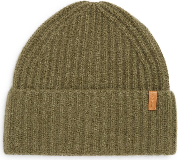 Vince Boiled Cashmere Chunky Knit Beanie ShopStyle Hats