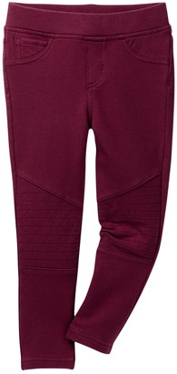 Tea Collection French Terry Moto Pant (Little Girls)
