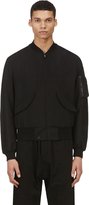 Thumbnail for your product : Y-3 Black Reversible Bomber Jacket