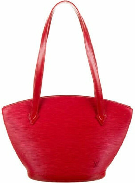 lv bolsa red handle