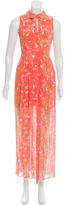 Thumbnail for your product : Opening Ceremony Silk Floral Print Dress