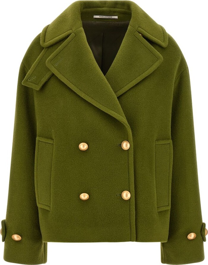 Tagliatore Double-Breasted Tailored Coat - ShopStyle Tagliatore Double-Breasted Tailored Coat - ShopStyle