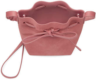 Mansur Gavriel Pink Suede Mini Mini Bucket Bag