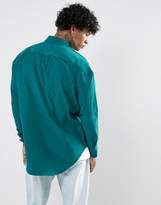 Thumbnail for your product : Jaded London Shirt In Green Cord Reg Fit