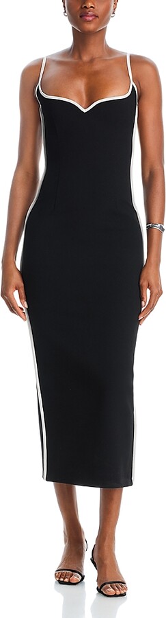 PARIS GEORGIA Heart Midi Dress