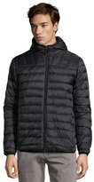 Thumbnail for your product : Hawke & Co black quilted 'Pro Series' hooded packable jacket