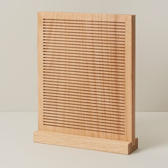 Indigo Wooden Letter Peg Board