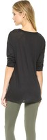 Thumbnail for your product : David Lerner Seamed Pocket Long Sleeve Tee