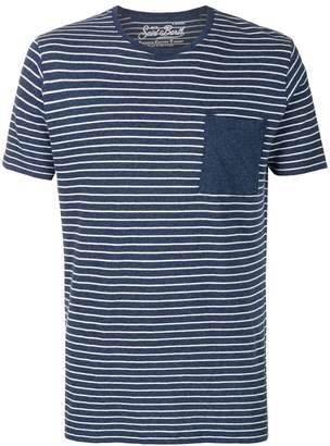 MC2 Saint Barth striped chest pocket T-shirt