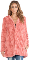 Thumbnail for your product : MinkPink Powder Room Faux Fur Jacket
