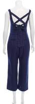 Thumbnail for your product : Rebecca Vallance Sleeveless Cropped Jumpsuit