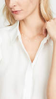 Thumbnail for your product : Adina Reyter Adina Reyter 14k Small Diamond Stripe Curve Necklace