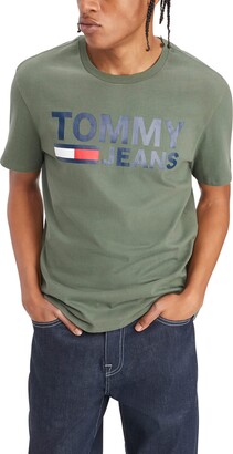 Tommy Hilfiger Men's Short Sleeve Tommy Jeans Logo T-Shirt
