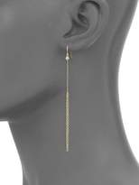 Thumbnail for your product : Meira T Diamond & Gold Wave Ear Fringe Earrings