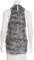 Thumbnail for your product : Isabel Marant Devoré Sleeveless Top