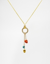 Thumbnail for your product : Adele Marie Rope Charms Necklace