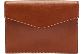 MÉTIER Portfolio Leather Document Holder - Brown