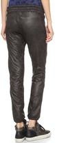 Thumbnail for your product : Monrow Perforated Faux Leather Sweatpants