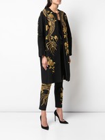 Thumbnail for your product : Josie Natori Embroidered Dragon Coat