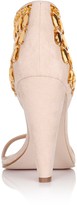 Thumbnail for your product : Little Mistress Footwear Nude Gem Ankle Detail Heels