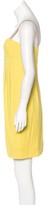 Thumbnail for your product : Akris Sleeveless Mini Dress Yellow