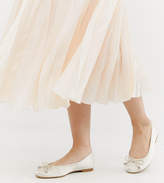 asos design lovingly bridal ballet flats