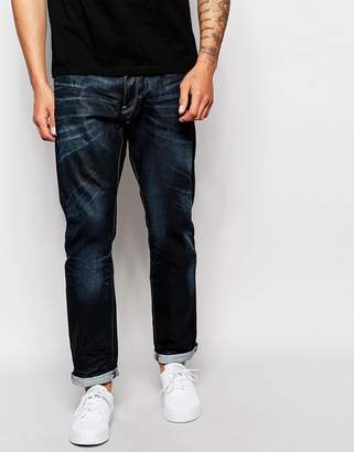 G Star G-Star Jeans 3301 Tapered Fit Dark Aged Wash