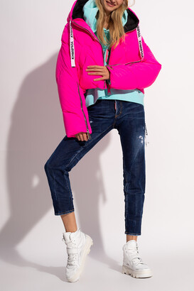 reflective pink jacket