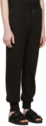 D by D Black French Terry Lounge Pants